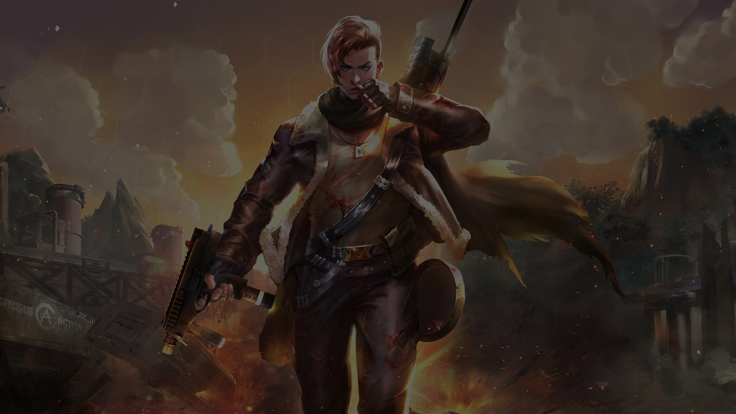 Wider view, larger display