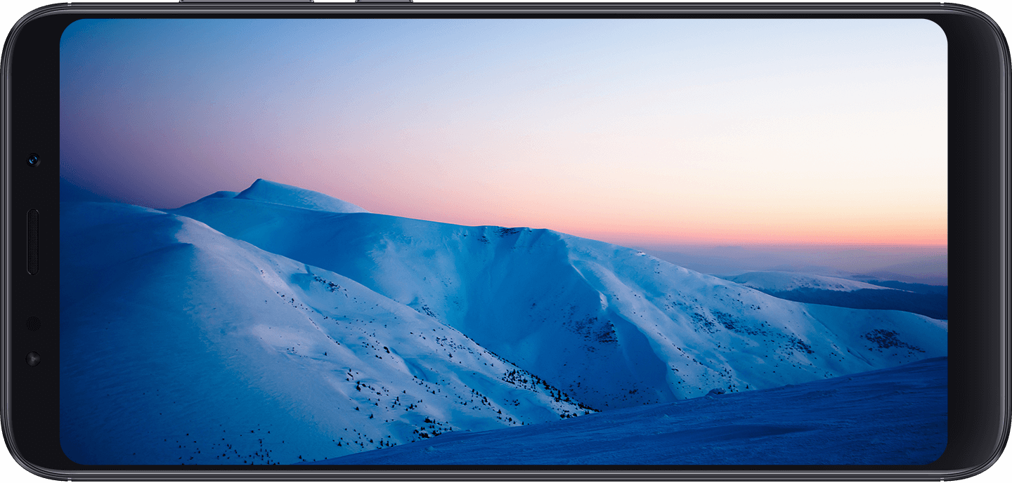 Wider view, larger display